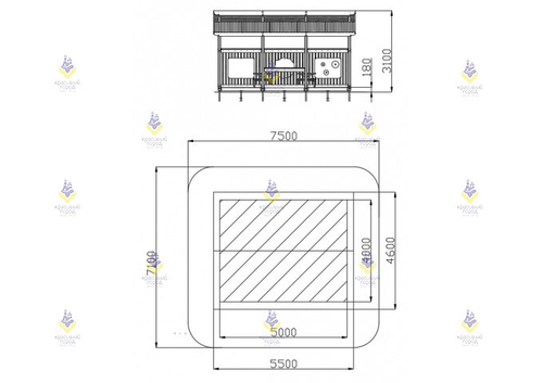 Беседка Эко