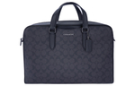 COACH Graham Calfskin Portable One Shoulder Crossbody Briefcase Large Men"s Black