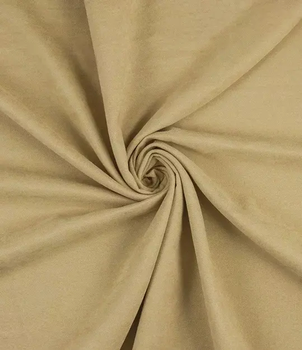 Ткань "Канвас" Бежево-золотистый