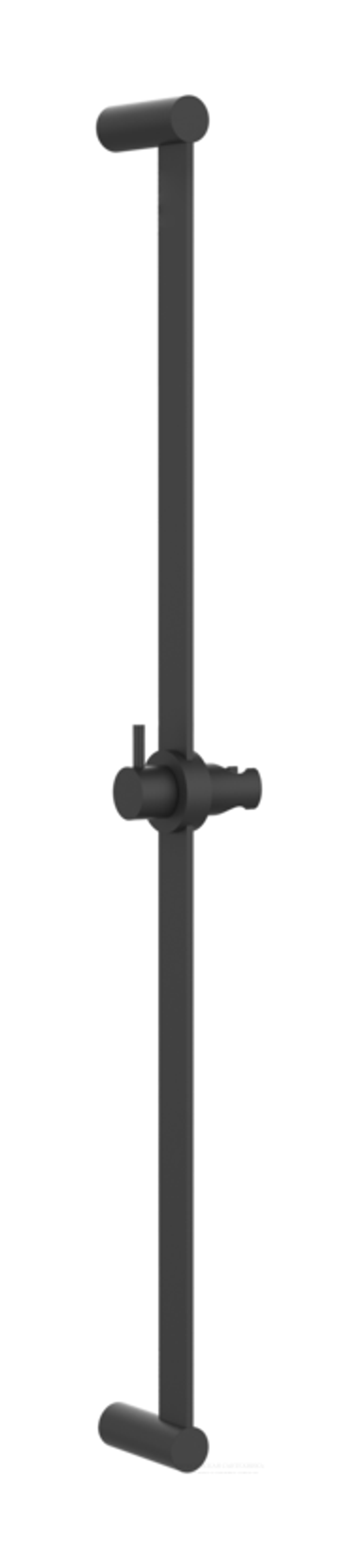 Штанга Gessi 316, настенная, h828 мм, цвет Matte Black