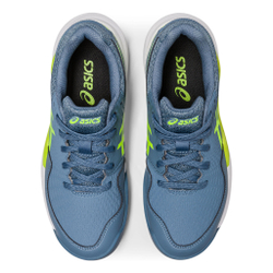 Детские теннисные кроссовки ASICS Gel-Resolution 9 GS Clay Court Shoe Kids - Dark Blue, Neon Green