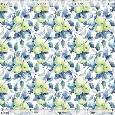 Зеленые яблоки by Arte_piuma 500 DPI