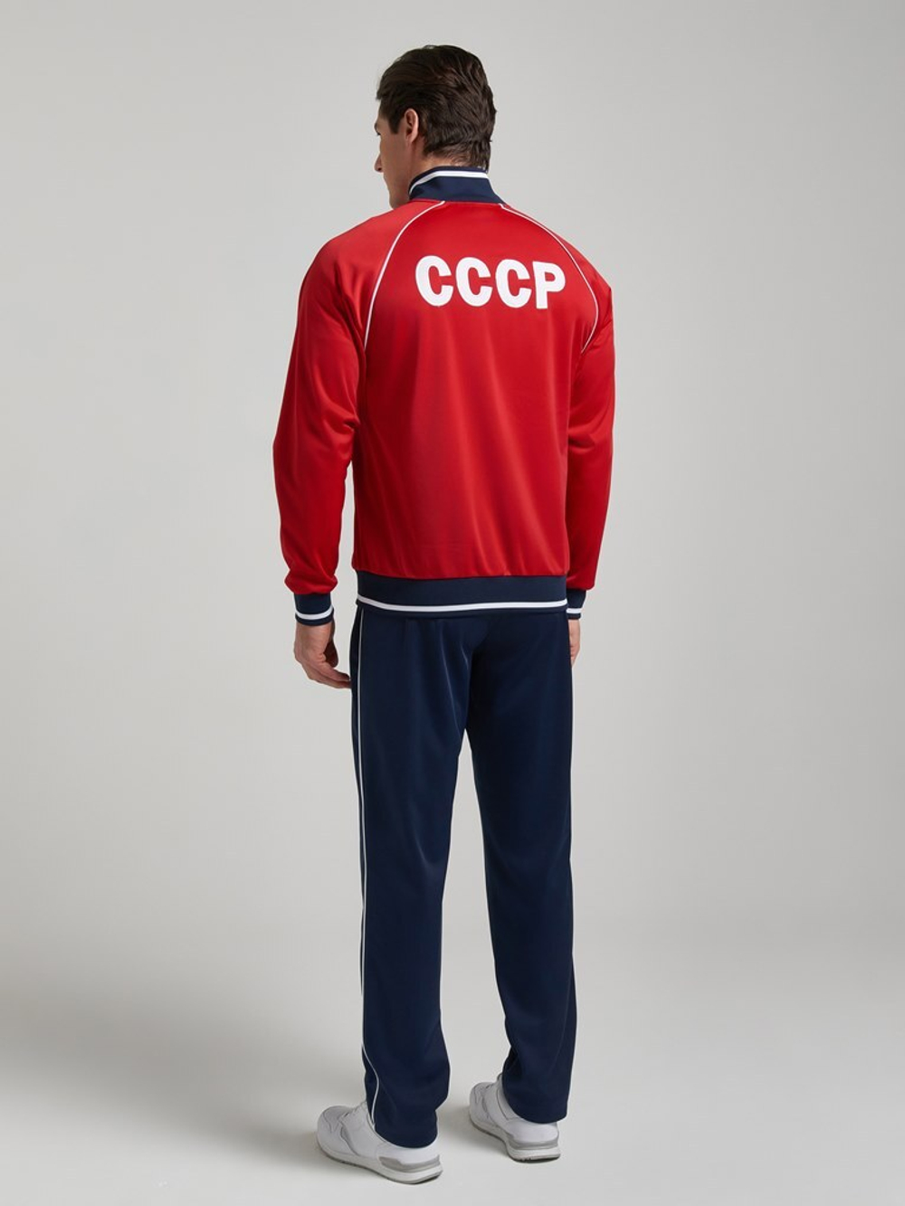 Спортивный костюм мужской СССР 10M-RT-1634 красный
