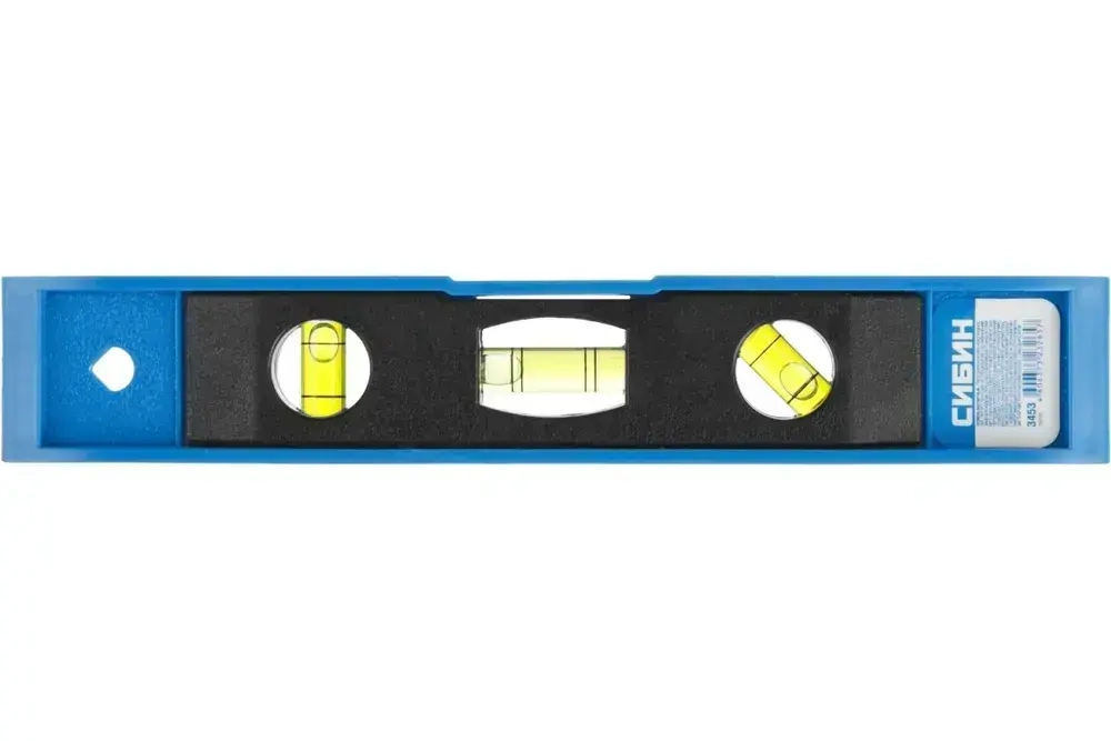 Уровень магнитный строительный МИНИ пластмассовый 230мм, 180/90/45, уровень-мини, 3 глазка