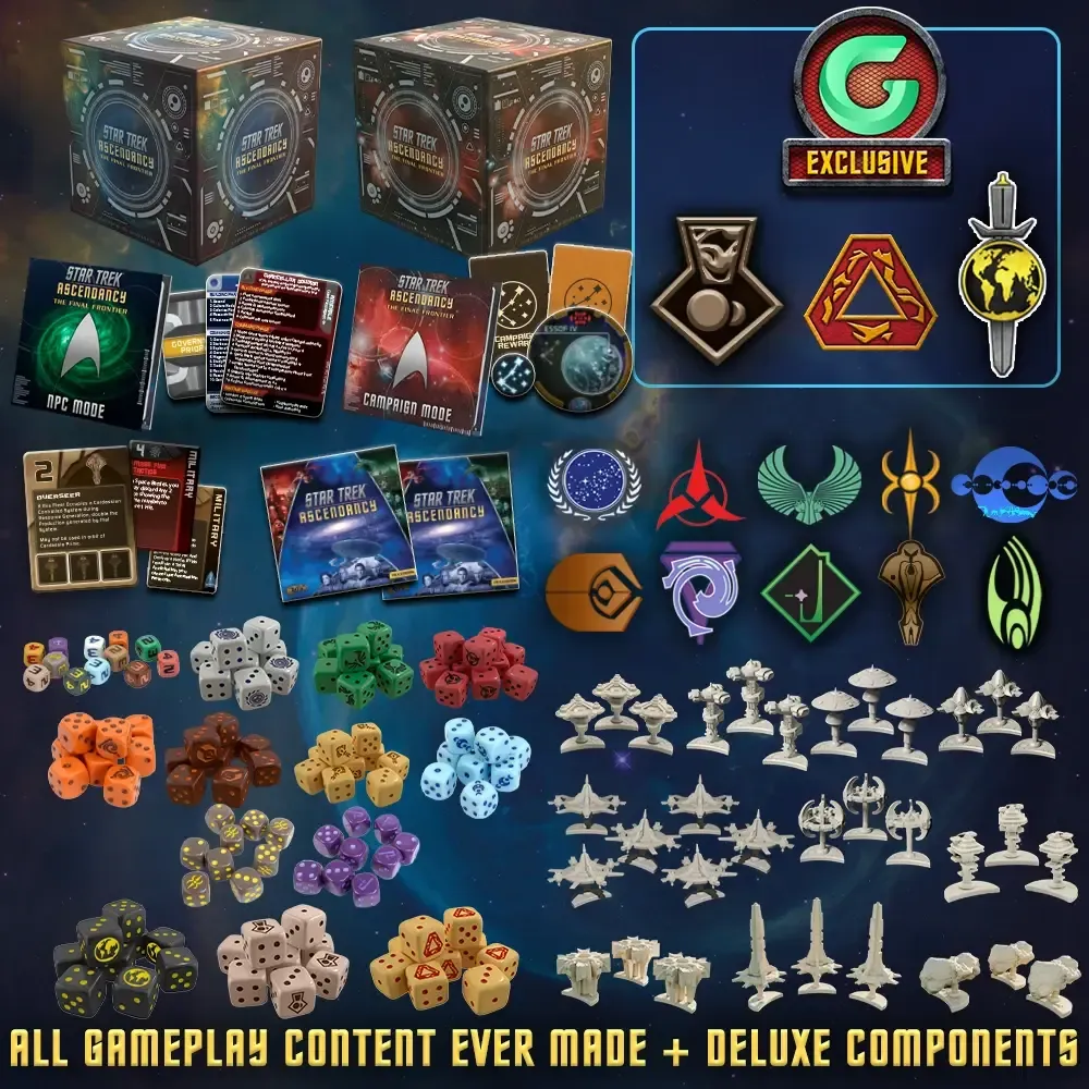 [Предзаказ] Deluxe All-In - Star Trek Ascendancy: The Final Frontier All-In Collection
