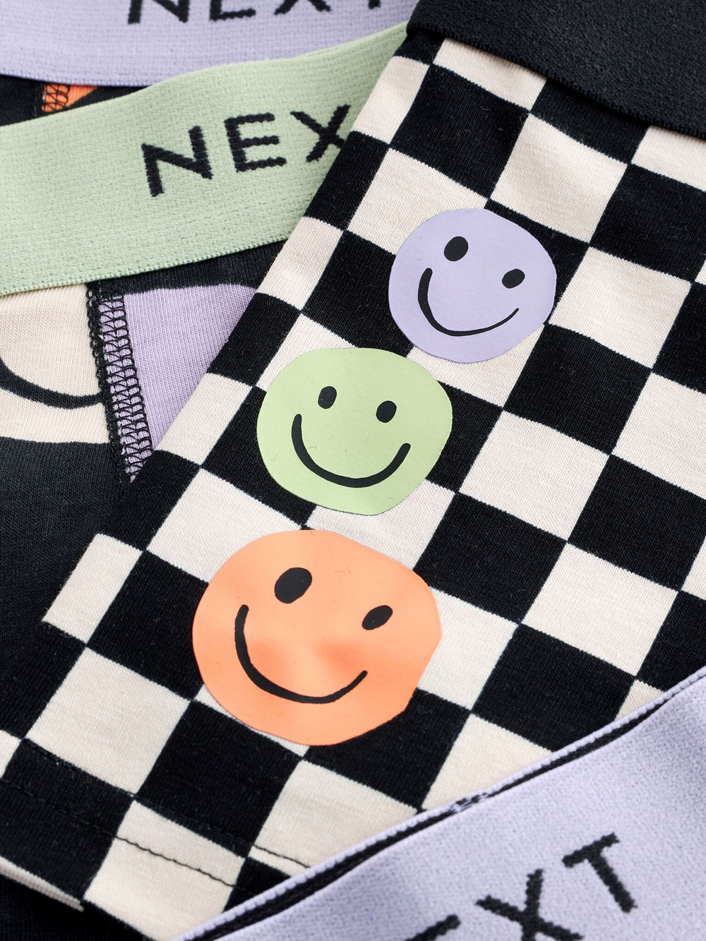 Трусы для мальчика Next AA7-501, 10 шт., Черный, Белый, Сиреневый