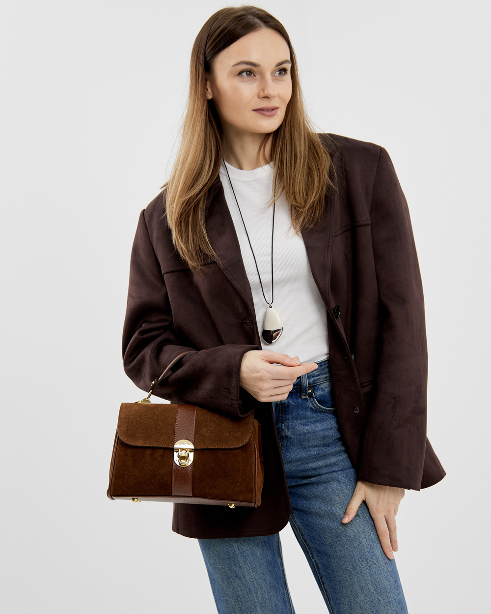 Сумка 546 15 рыжий