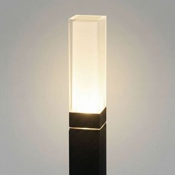 Уличный светодиодный светильник на столбе LED 5W 3000К 1537 TECHNO LED чёрный Elektrostandard