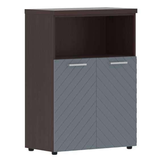 Шкаф с глухими малыми дверьми и топом TLMC 85.3  856х450х1203 TORR LUX