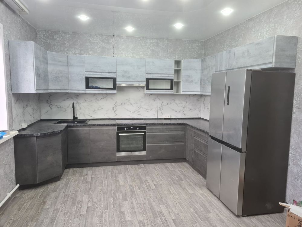 Модульная кухня "Бронкс" 1,8м Бетон