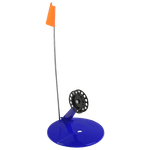 Жерлицы зимняя на подставке DIKS оснащенная d-200мм Катушка 80мм