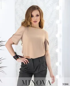 Блуза 4087н-капучино Minova