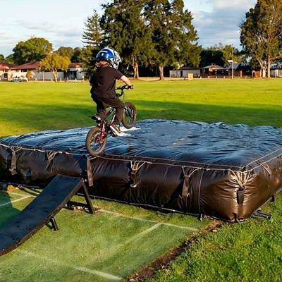 Надувная подушка «LandAir» для приземления и трюков, 4,5×3,5×0,46 м