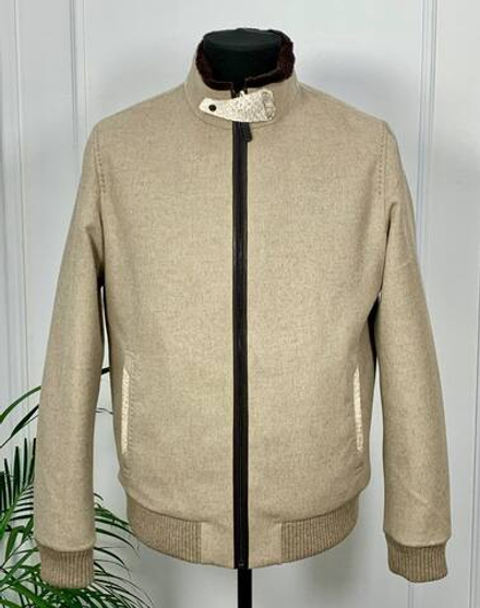 Куртка Brunello Cucinelli вставки из кожи крокодила