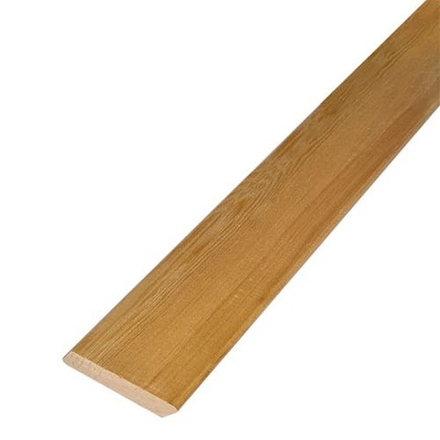 Скошенный планкен из лиственницы 20x90x2000 мм 10 шт/упаковка сорт B