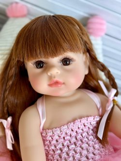 Кукла Реборн виниловая 48см в пакете (FA-063A)