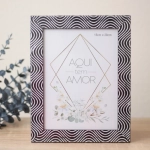 Фоторамка 15*20см «Верона» черный, пластик