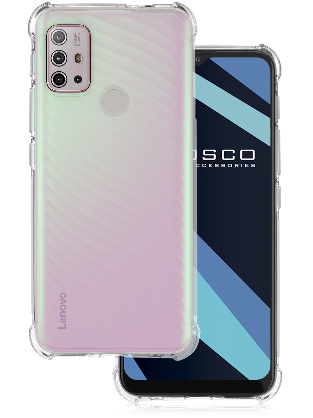 Чехол ROSCO для Lenovo K13 Note;Motorola Moto G10;Motorola Moto G20;Motorola Moto G30 оптом (арт. LN-K13NOTE-HARD-TPU-TRANSPARENT)