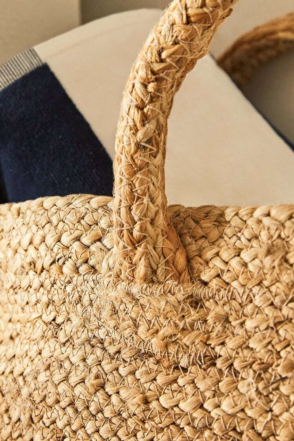 Zara home beach bag online