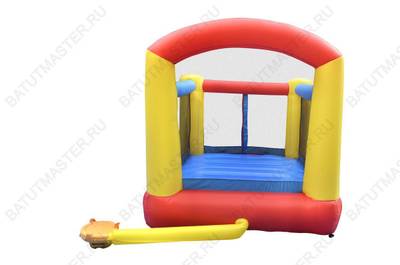 Батут для дачи "В гостях у зверюшек" 2,8*2,1*2,5 м