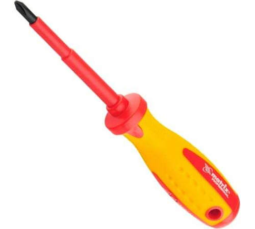ОТВЕРТКА MATRIX INSULATED SL4,0Х100ММ 12916