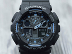 Японские наручные часы Casio G-SHOCK GA-100-1A2 с хронографом