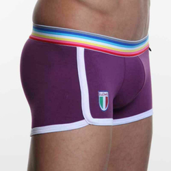 Мужские трусы хипсы фиолетовые Paul Smith Trunk Purple