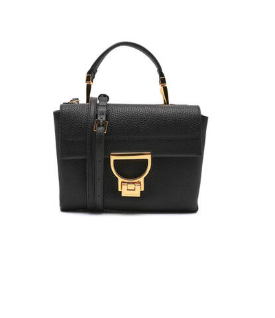 Кожаная сумка через плечо MD5 Arlettis E1 MD5 55 B7 01 Coccinelle - черный(E1 MD5 55 B7 01)