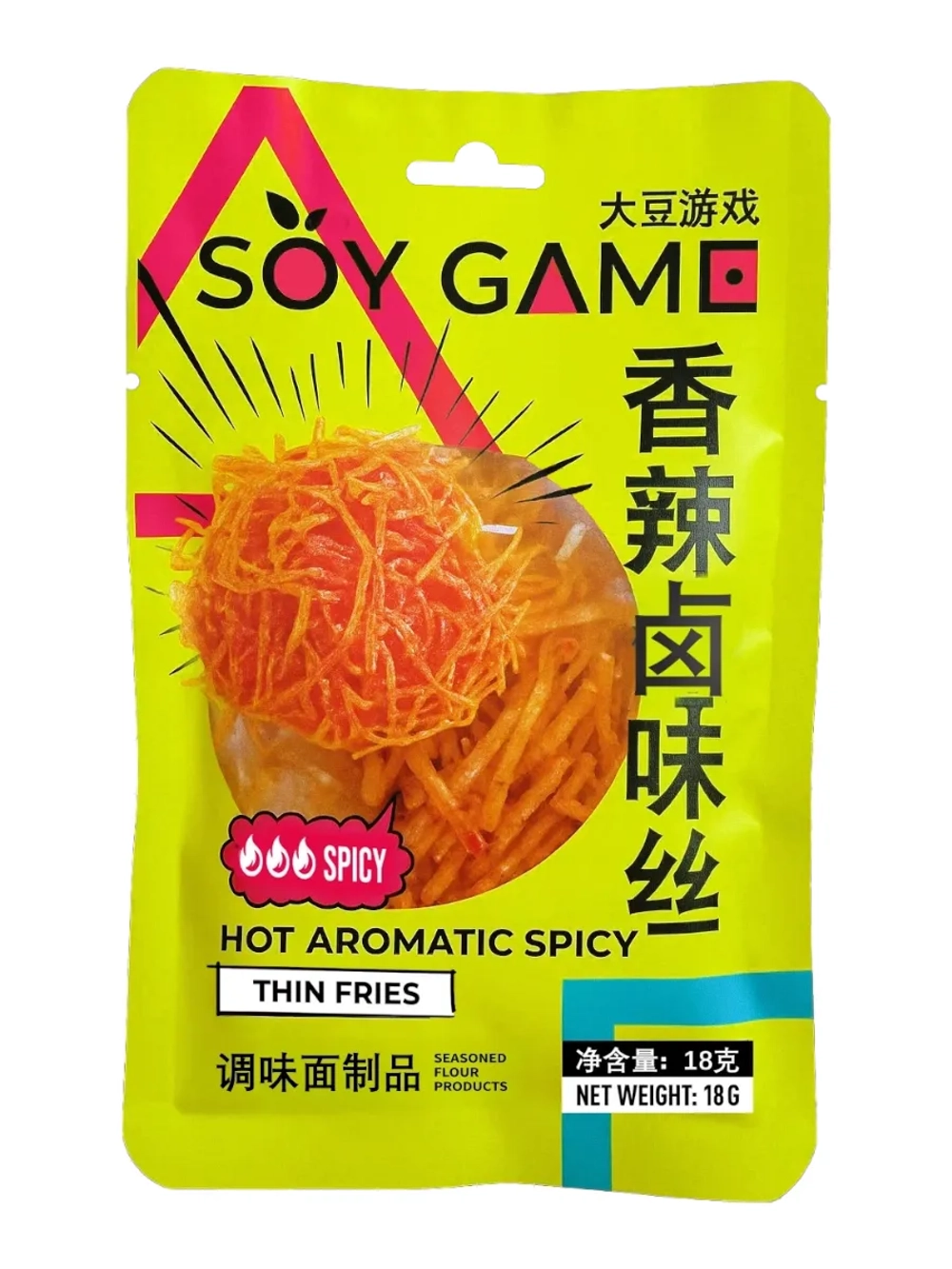 Набор острые Латяо "Игра в Кальмара" + кислые конфеты