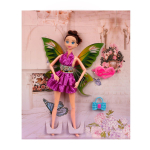 Кукла тип Модница с крыльями 32см, коробка D45