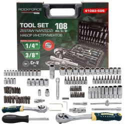 Набор инструментов 108пр. 1/4''3/8''6pt RockFORCE LIGHT RF LIGHT-41082-5DS