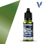 Vallejo True Metallic Metal - Amber Green (Airbrush)