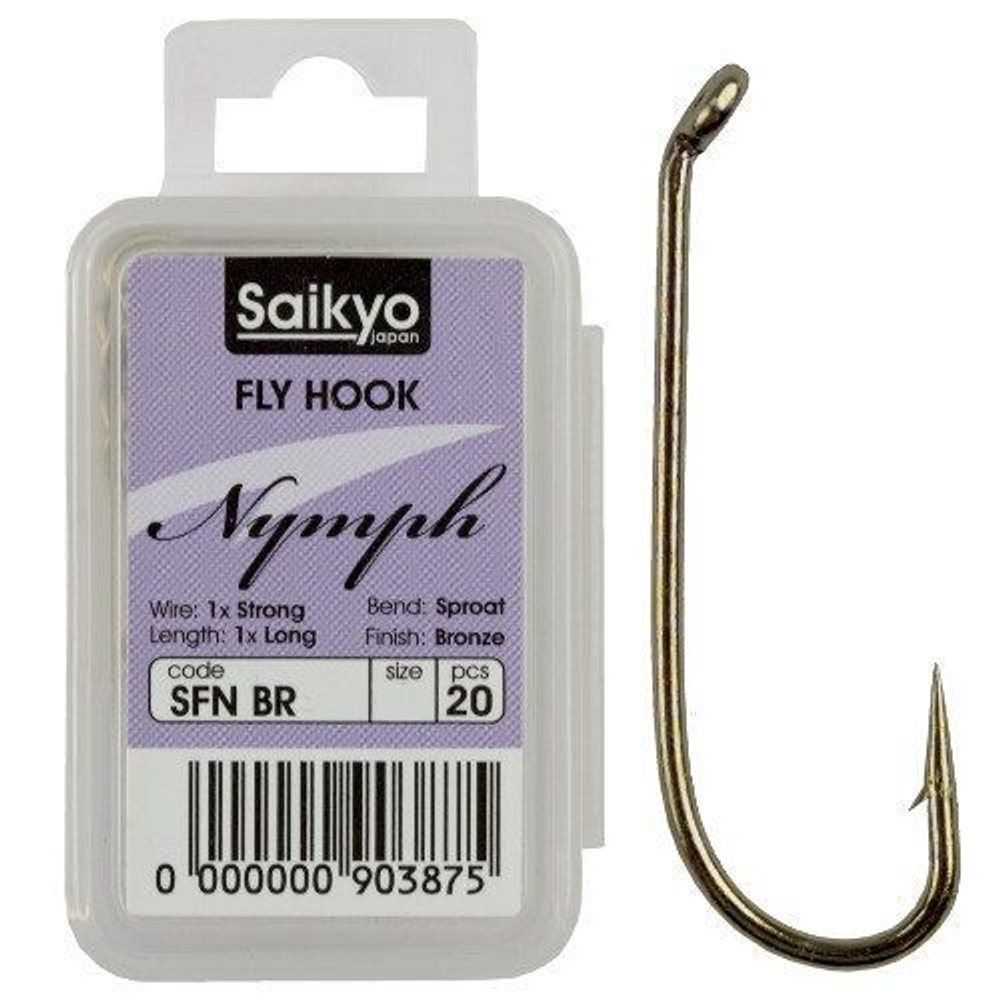 Крючки для рыбалки Saikyo KH-72470 Nymph BR