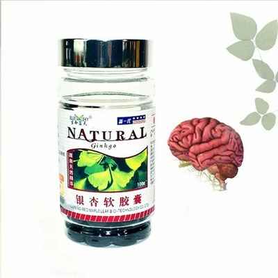 Концентрат натуральный травяной гинкго билоба ginkgo Natural для улучшения работы мозга и здоровья сосудов