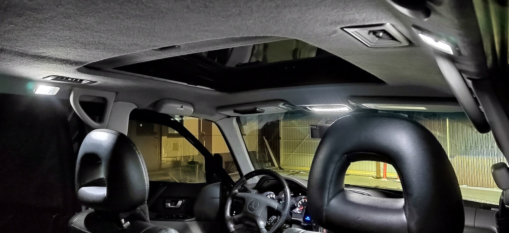 Светодиодные платы в водительский плафон LancerIX/Pajero Sport
