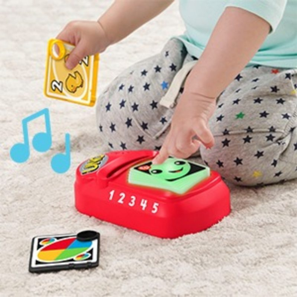 Fisher-Price Учись и смейся - Learning UNO Обучающая игрушка на польском языке версия HHH91