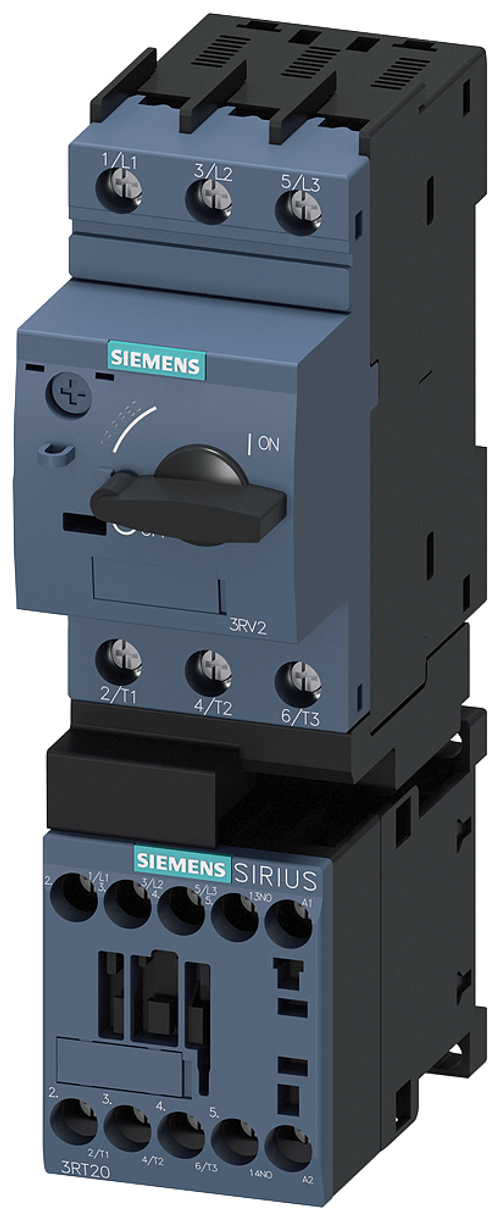 Фидерная сборка прямого пуска без предохранителей, SIEMENS 3RA2110-1CA15-1AP0