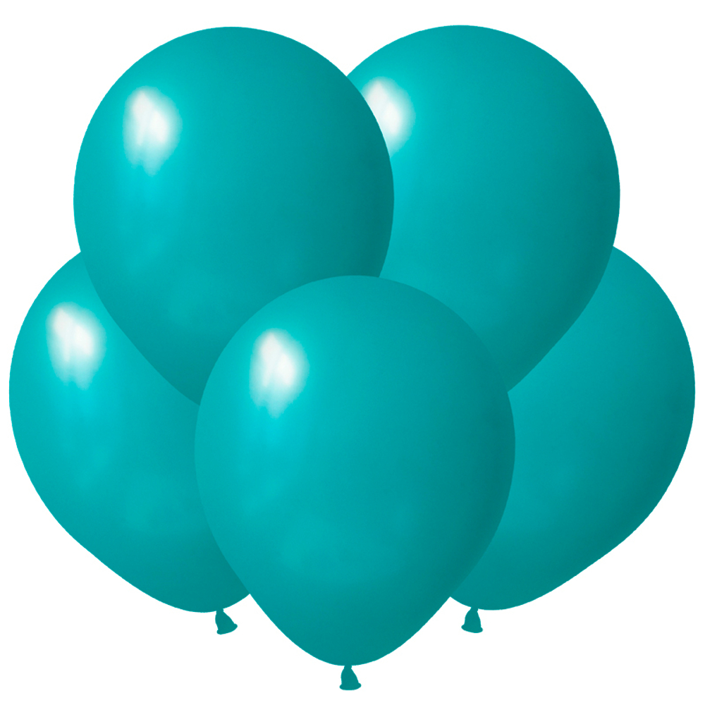 KL Пастель 12 Бирюзовый / Turquoise / 100 шт. /, Латексный шар
