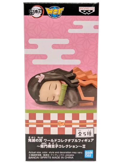 Фигурка Аниме Клинок рассекающий WCF Nezuko Kamado №2 7см 1шт.