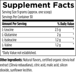 Designs For Health - BCAA Powder 270 gr