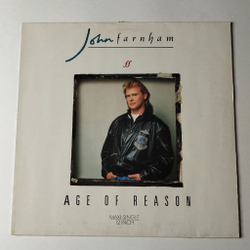 Винтажная виниловая пластинка LP John Farnham Age Of Reason (Germany 1988) Maxi Single 45 RMP