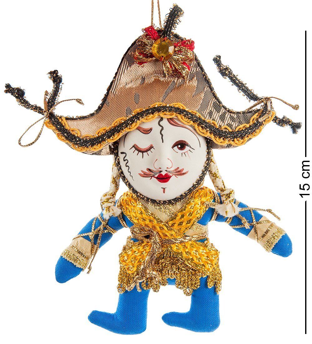 РусКукла RK-450/3 Кукла подвесная «Солдат в треуголке»