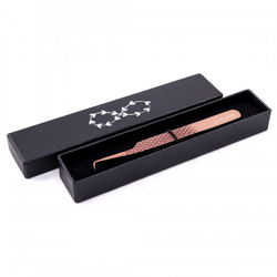 Пинцет Diamond L-90 Rose Gold Be Happy