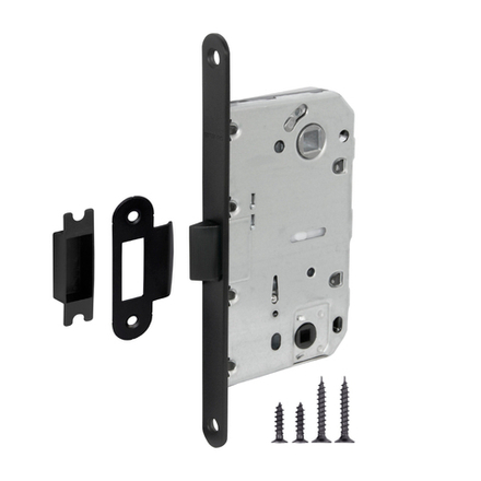 Защелка врезная P96WC-50 BL черный