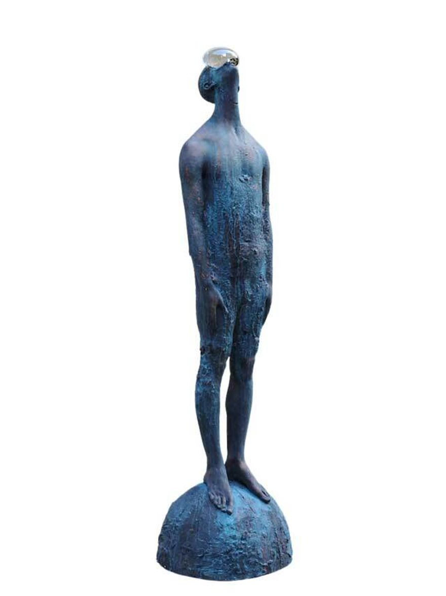 Современная скульптура Дождь 195 см