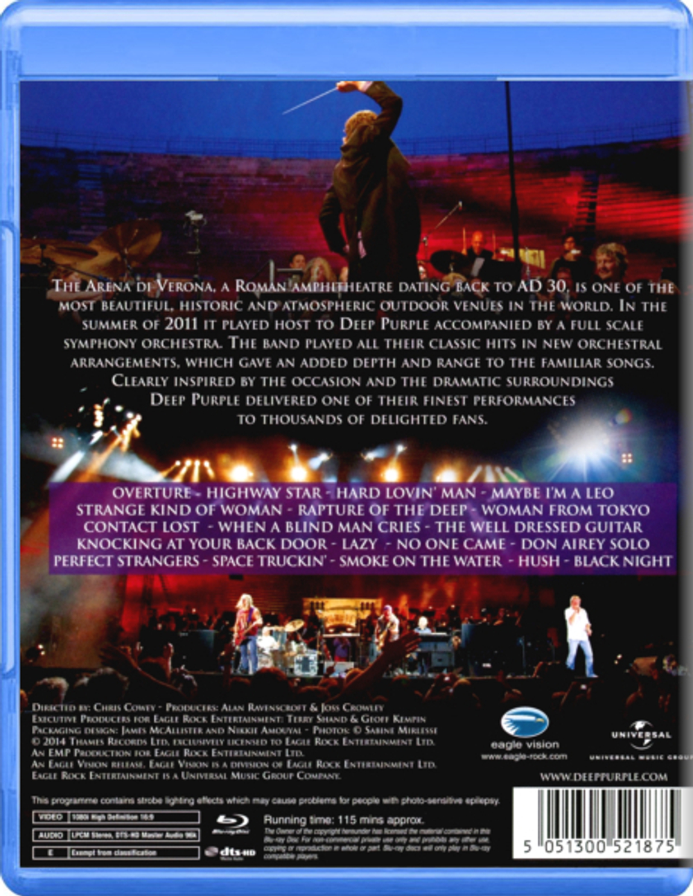 Deep Purple / Live In Verona (Blu-ray)