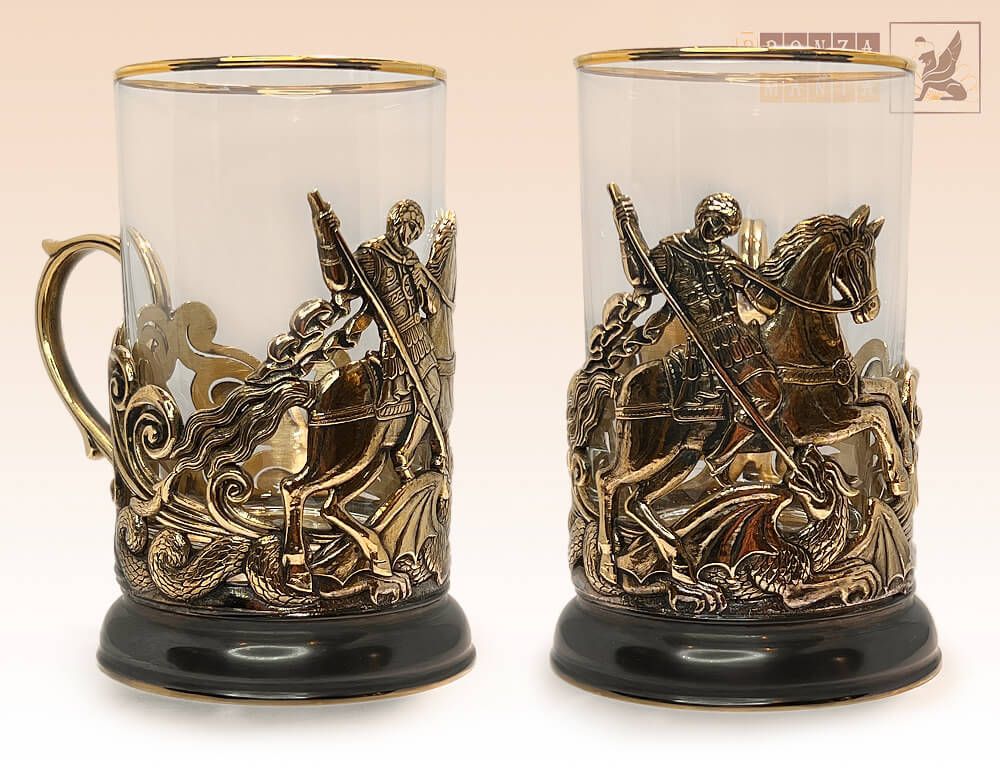 подстаканник Георгий Победоносец