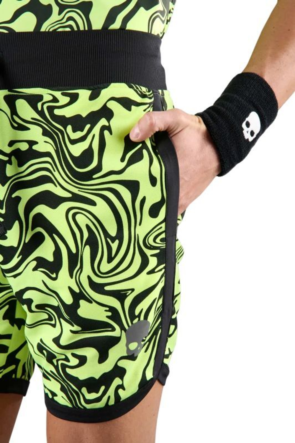 Теннисные шорты Hydrogen Chrome Tech Shorts - Yellow