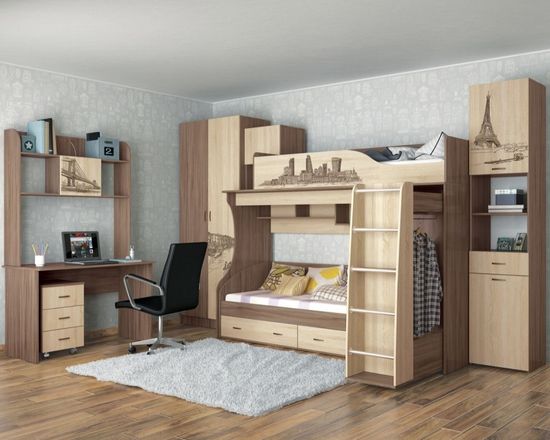 Стол письменный ОРИОН с надстройкой