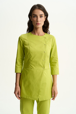 Блуза женская м272 toray стретч лайм0933